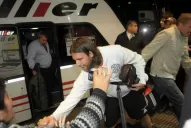 River llegó a Tucumán y fue recibido por los hinchas