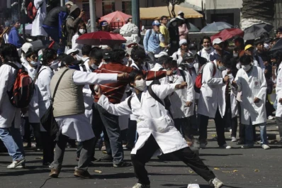 Las protestas complican al gobierno de Morales