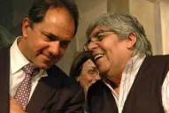 Moyano apoyó a Scioli y acentuó su distanciamiento de Cristina