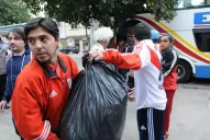 Los hinchas de River también son solidarios