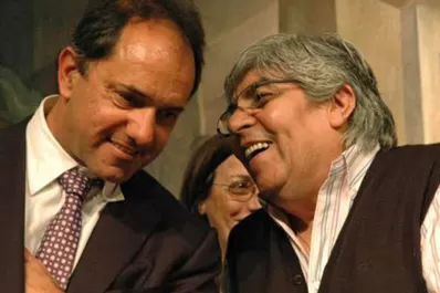 Moyano apoyó a Scioli y acentuó su distanciamiento de Cristina
