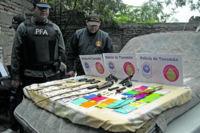 Cruzaron el río Salí para seguir con el negocio de la droga