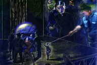 Dibujos de Ricardo Abella en el Rougés