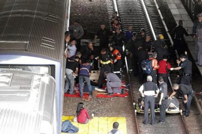 Brasil: al menos 40 heridos en un choque de subtes