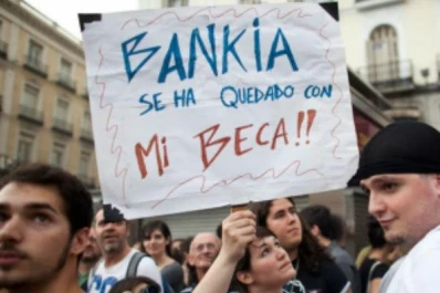 Se desploman las acciones de Bankia, el cuarto banco español