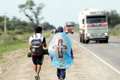 Peregrino murió de un infarto mientras iba a cumplir una promesa