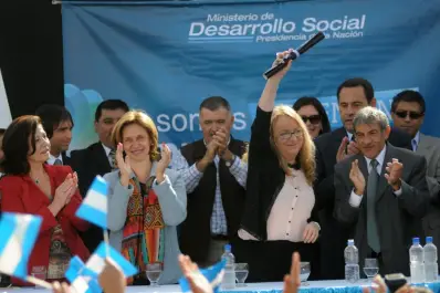 Alicia Kirchner ponderó la inversión social
