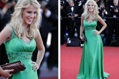 Luisana Lopilato deslumbró en la alfombra roja del Festival de Cannes