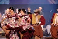 Recibí la fecha patria en el San Martín