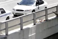 Un caníbal exhibicionista le comía la cara a un hombre