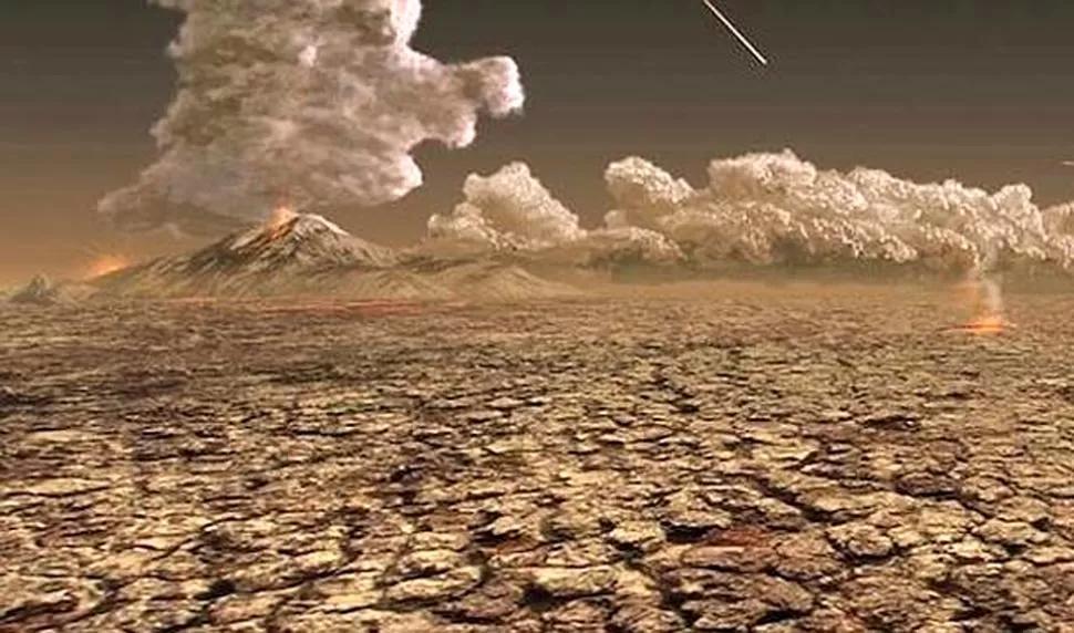 CASTIGADA. Según los científicos, la Tierra sufrió una serie de graves sucesos ambientales hace 250 millones de años. FOTO TOMADA DE ABC.ES