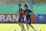 Messi se sumó a los entrenamientos de la Selección y fue titular en la práctica