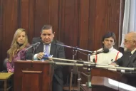 Ella quería venir al juicio, pero le recomendamos que no