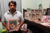 El vestido de Conty quedó colgado y su familia, destruida