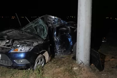 Falleció el joven que chocó en el ingreso a Lomas de Tafí