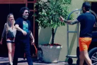 Andrés Calamaro está feliz con la participación de su novia en ShowMatch