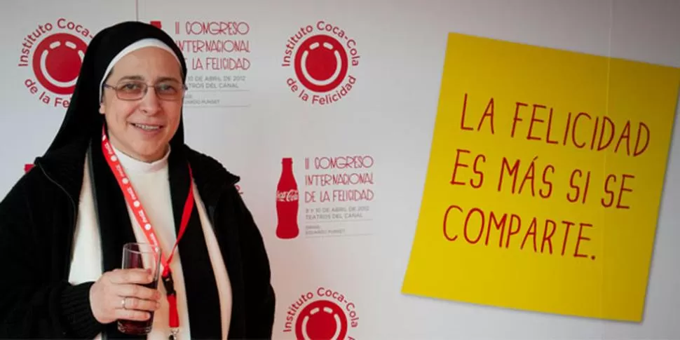 PERSONALIDAD. La hermana Lucía Caram es reconocida en España por no callarse nada. FOTO TOMADA DE ELMUNDO.ES