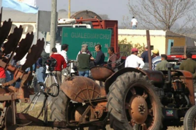 Se moviliza el campo, en el segundo día del paro