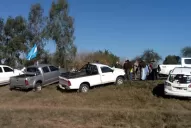 Ruralistas tucumanos entregaron volantes en la ruta 9 por el paro del campo