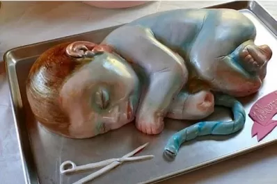 Las tortas más locas para celebrar el nacimiento de un hijo