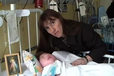 La madre de Camila no quiso presenciar la desconexión