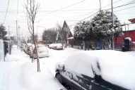 Ushuaia está paralizada por las intensas nevadas