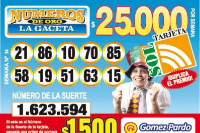 Los Números de Oro de LA GACETA