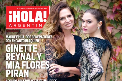 la intimidad de ginette reynal y de su bellísima hija mia