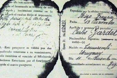 Un pasaporte revela que Gardel nació en Tacuarembó, Uruguay