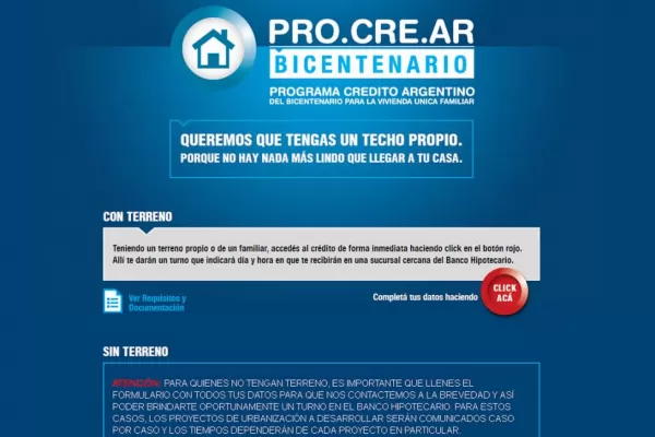 Tucumán cede coparticipación para el Procrear