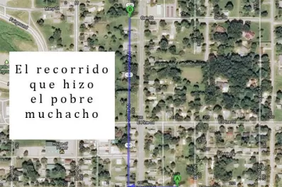 Un hombre corrió varias cuadras desnudo, asustado por una araña en su cama