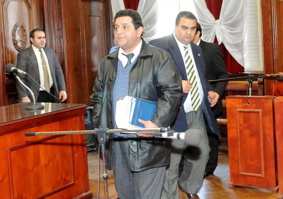 TRAS LAS REJAS. En 2009, Juan Jesús Soria (h) fue condenado a cuatro años.  LA GACETA / FOTO DE HECTOR PERALTA (ARCHIVO)