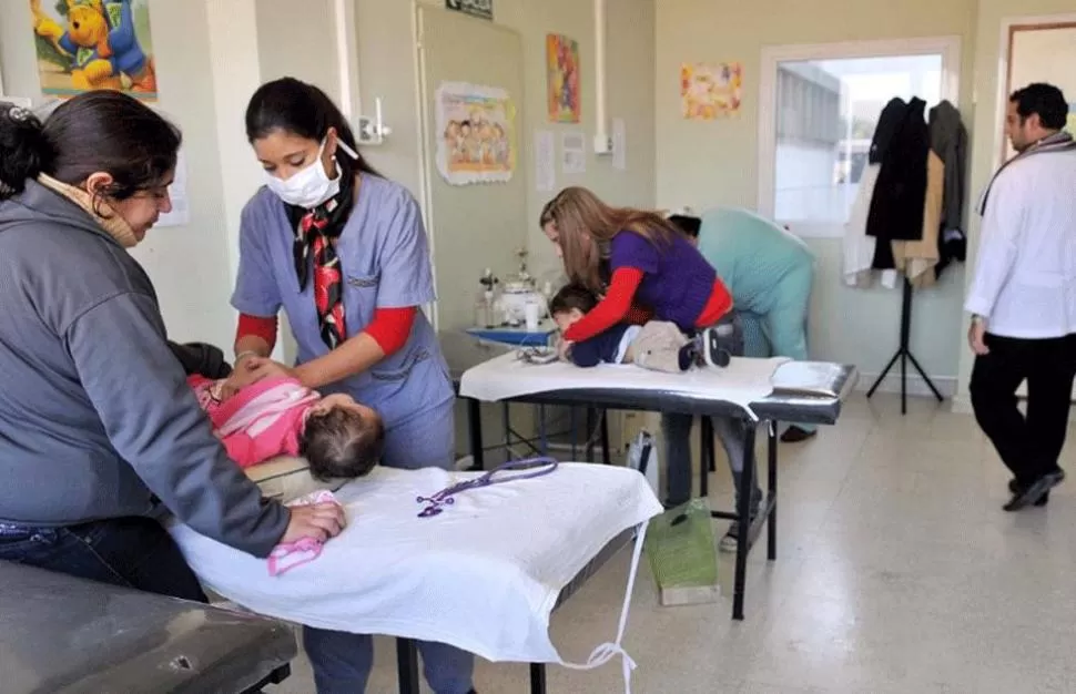 SALA LLENA. El fin de semana se atendieron 1.500 consultas en el Hospital de Niños. ARCHIVO LA GACETA 