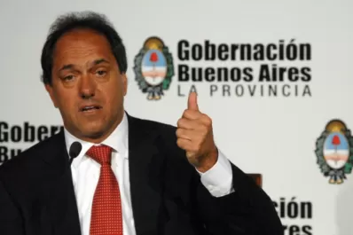 Scioli les pidió responsabilidad a los camioneros
