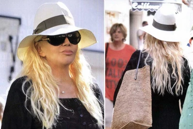 Distendida, Susana paseó por Italia con un look playero