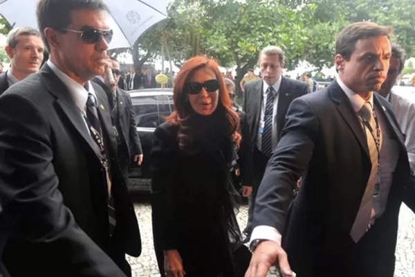 Cristina llegó a la cumbre de Río+20