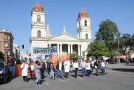 Gremios y partidos de izquierda marcharon en Tucumán