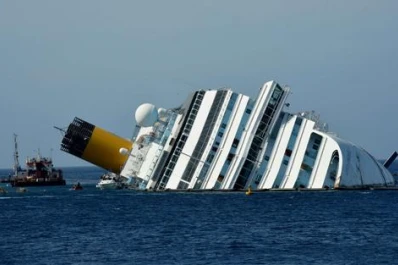 La caja negra del crucero Costa Concordia estaba rota
