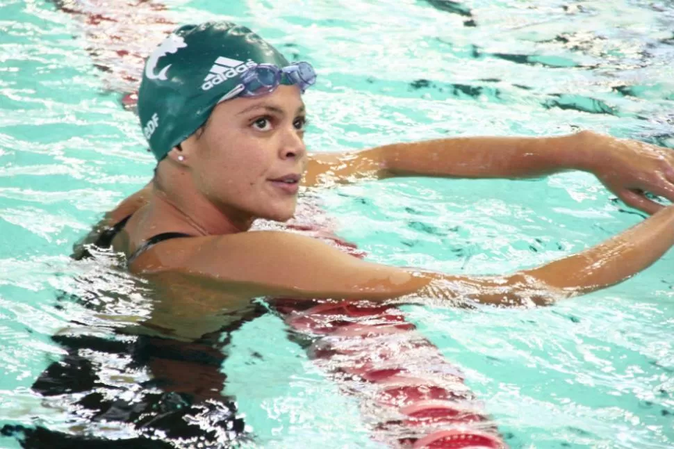 NATACION. Georgina Bardach ganó la medalla de bronce en Atenas 2004. 