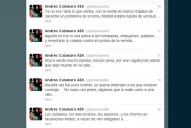 Le quité la vida a alguien, dijo Calamaro en su cuenta de Twitter