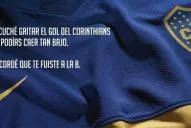 Boca le responde a River los afiches por la caída ante Corinthians