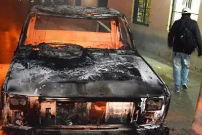 Furia sindical en Santa Cruz: ocupación y destrozos en la Uocra
