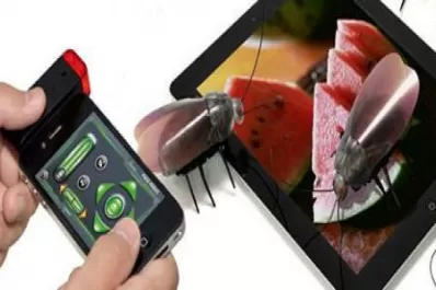 Cucarachas robots controladas vía iPhone son el regalo de moda en Japón