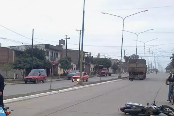 Murió un motociclista en un accidente con un camión