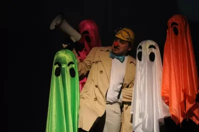 Cortos animados, títeres y payasos, todo junto en la sala Orestes Caviglia