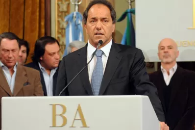 Scioli: hablé con la Presidenta y encontré predisposición para trabajar juntos