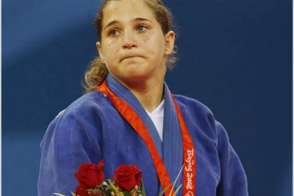 JUDO. Paula Pareto ganó la medalla de bronce en Beijing 2008.