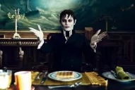 Tim Burton y Johnny Depp, en una de vampiros