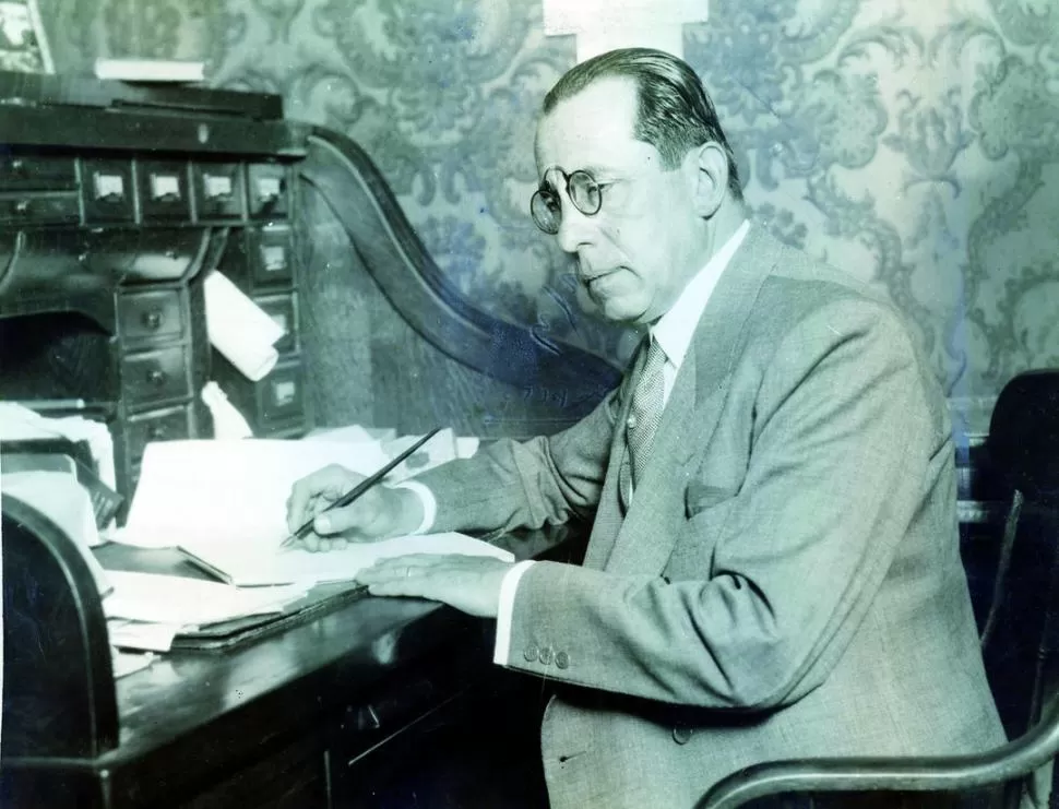MIGUEL M. CAMPERO. Sus mandatos estuvieron jalonados por gran cantidad de importantes obras públicas. LA GACETA / ARCHIVO