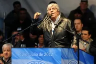 Moyano: si no hay respuestas del Gobierno tendremos que repensar los votos en 2013